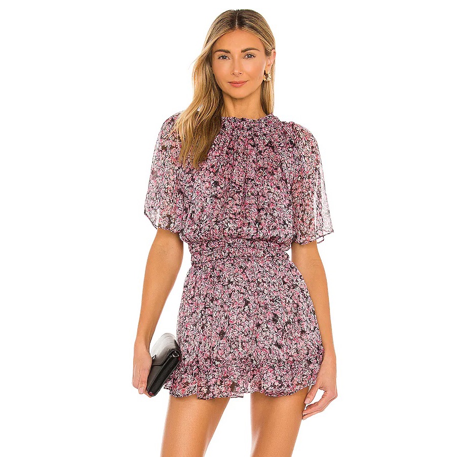 Misa Nathalie Dress In Cetara Floral | Size M
